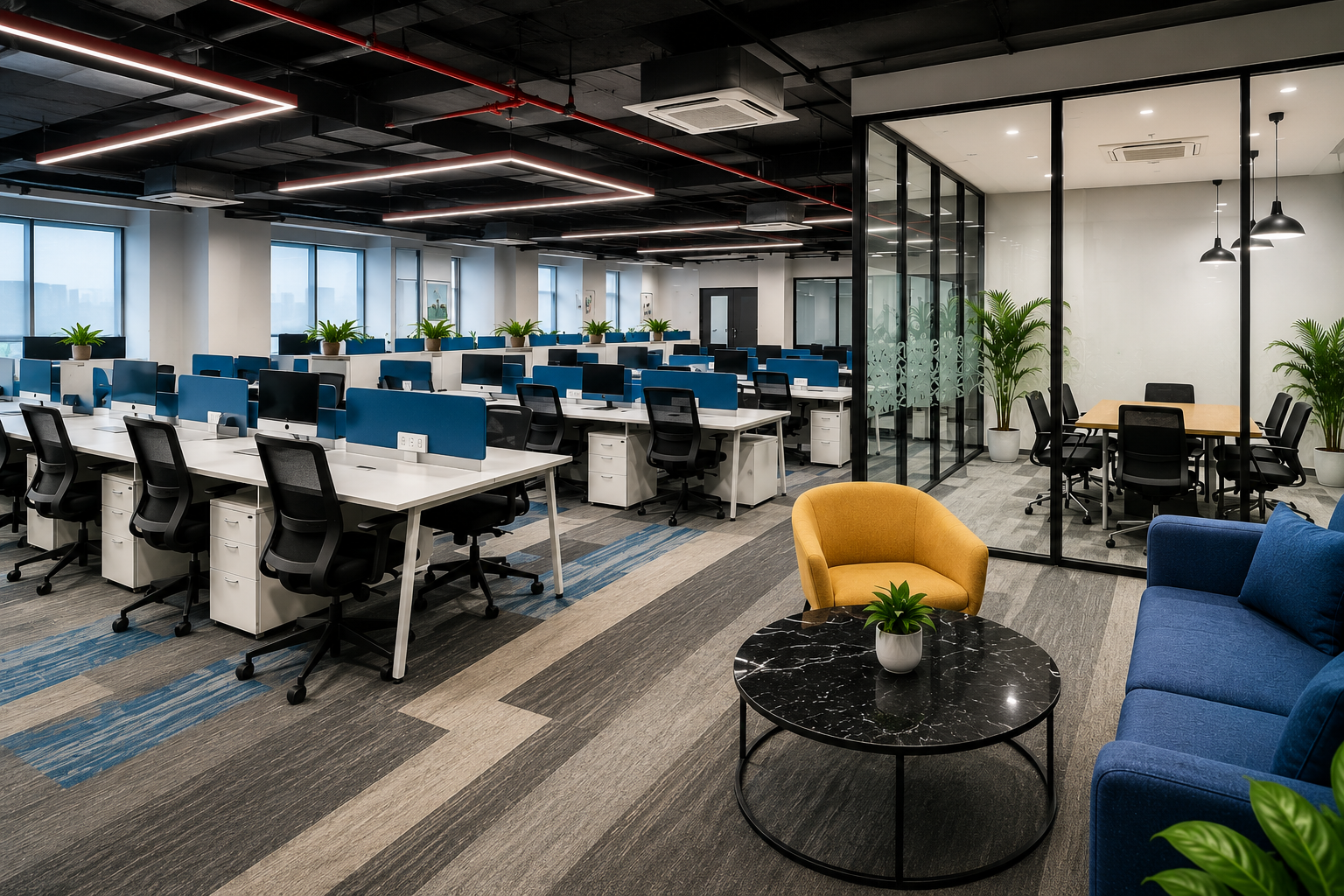 Modern workspace